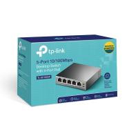 TP-LINK 5-Port 10/100Mbps Desktop Switch with 4-Port PoE (TL-SF1005P)