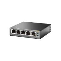 TP-LINK 5-Port 10/100Mbps Desktop Switch with 4-Port PoE (TL-SF1005P)