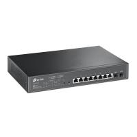 TP-LINK JetStream 10-Port Gigabit Smart Switch with 8-Port PoE+ (TL-SG2210MP)