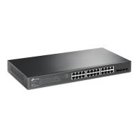 TP-LINK JetStream 28-Port Gigabit Smart Switch with 24-Port PoE+ (TL-SG2428P)