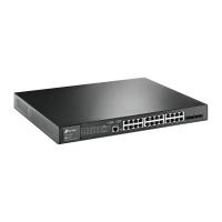 TP-LINK JetStream 28-Port Gigabit L2 Managed Switch with 24-Port PoE+ (TL-SG3428MP)